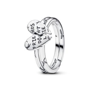 Каблучка Pandora Друзі не брешуть роз ємна Дивні дива 193575C00
