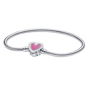 Браслет Pandora x Keith Haring™ Рожеве серце 592217C01