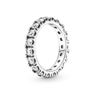 Каблучка Pandora Блискучий рядочок 190050C01