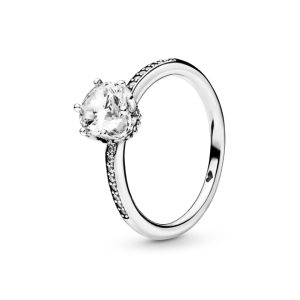 Каблучка Pandora з короною 198289CZ