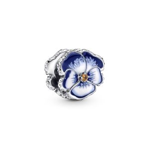 Намистина Pandora Блакитна Фіалка 790777C02