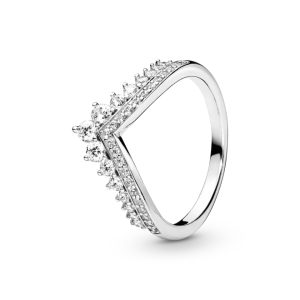 Каблучка Pandora Тіара принцеси 197736CZ